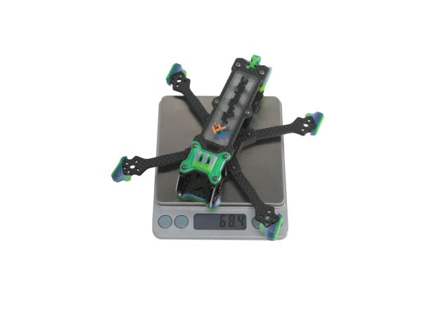 FlyFishRC Volador VX3 VX3.5 O3 Serbest Stil Gövde Kit — VX3 Gövde / Tropical Mix