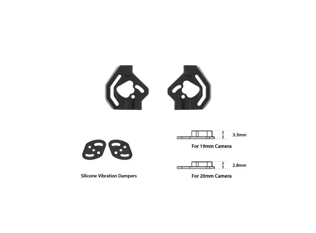 FlyFishRC Replacement Parçalar Uyumlu Volador VX3/VX3.5 — VX3.5 Üst Plaka