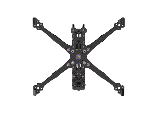 FlyFishRC Volador II VX6 O4 Pro FPV Serbest Stil T700 Gövde Kit — Siyah