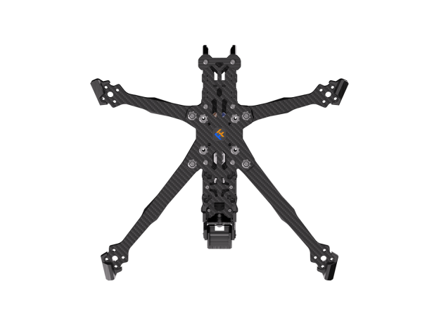 FlyFishRC Volador II VD6 O4 Pro Deadcat FPV T700 Gövde Kit — Siyah