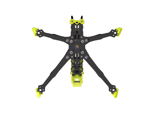 FlyFishRC Volador II VD6 O4 Pro Deadcat FPV T700 Gövde Kit — Siyah