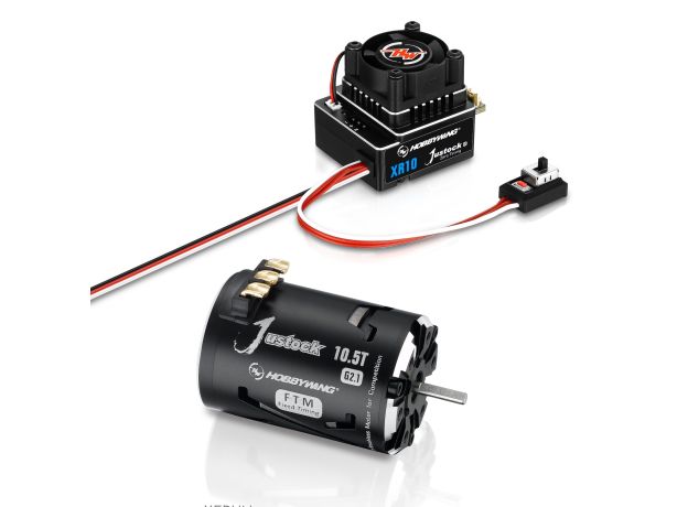 Hobbywing XR10 Justock Combo (G3 ESC + G2.1 Motor)
