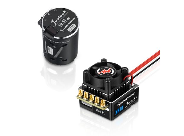 Hobbywing XR10 Justock Combo (G3 ESC + G2.1 Motor)