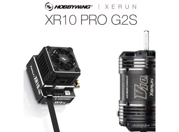 Hobbywing XR10 Pro G2S Combo — ESC+ V10 G3 Motor (4.5T)