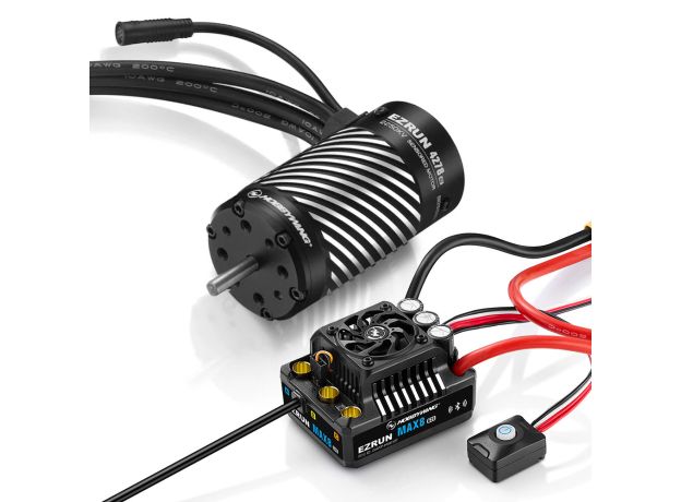 Hobbywing EZRUN MAX8 G2S COMBO - Bluethooth™ — ESC + 4268SD Motor G2R (3-4S)