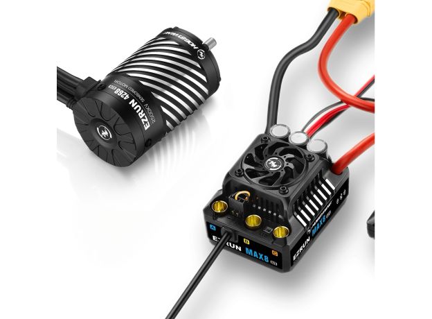 Hobbywing EZRUN MAX8 G2S COMBO - Bluethooth™ — ESC + 4268SD Motor G2R (3-4S)