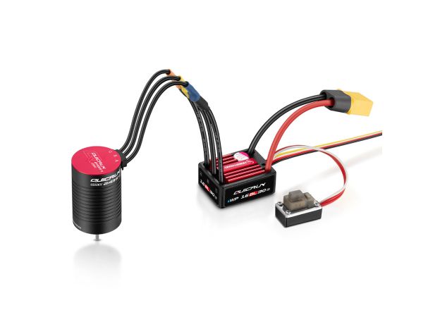 Hobbywing QUICRUN 16BL30 G2 + 2435SL COMBO — ESC + 2435SL 4500KV