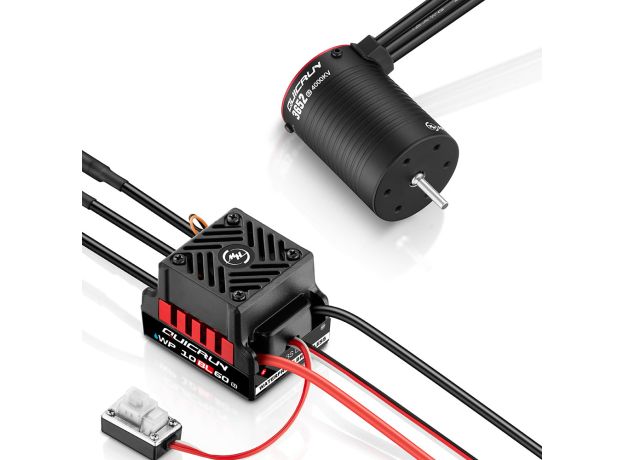 Hobbywing QUICRUN 10BL60 WP G2 COMBO — ESC + 3652SL 3250KV G2