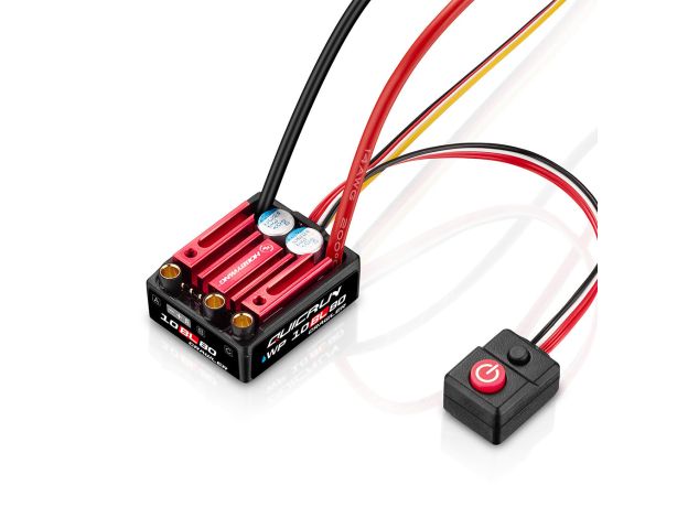 Hobbywing QUICRUN WP 10BL80 COMBO — ESC + QR 3530SL 1700KV Outer Motor