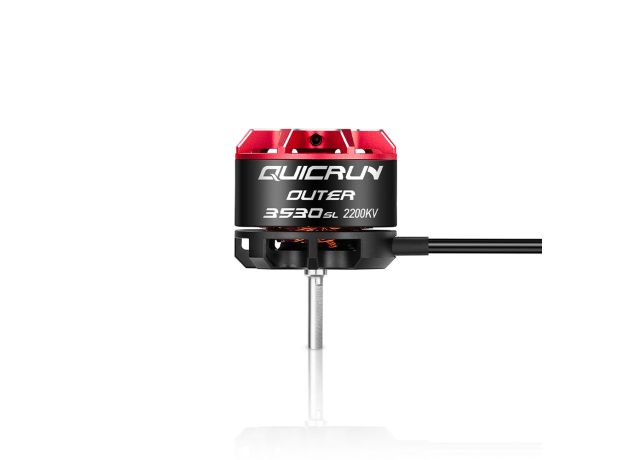 Hobbywing QUICRUN WP 10BL80 COMBO — ESC + QR 3530SL 1700KV Outer Motor