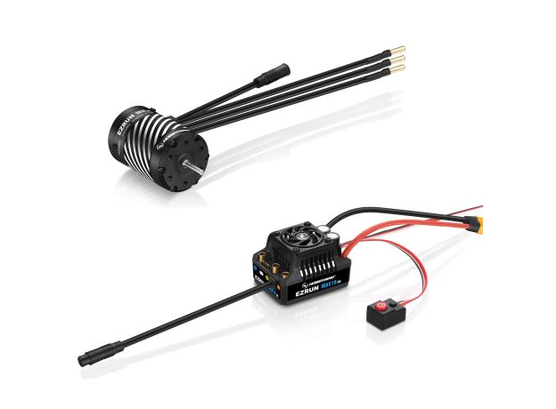 Hobbywing EZRUN MAX10 G2S Combo (80A ESC + 3652 G3 Motor) — MAX10 G2 ESC (80A) + Ezrun 3652 3300KV