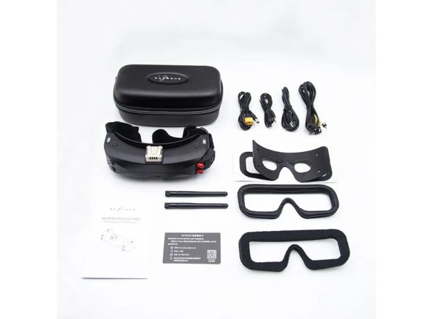 Skyzone SKY04X PRO FPV Goggles – Black Matte