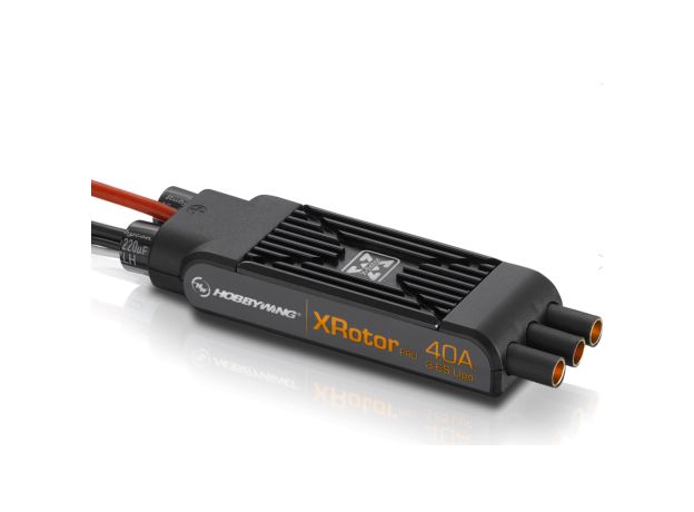 Hobbywing XRotor PRO 40A ESC (Dual Pack) — Wire Leaded (Dual pack)