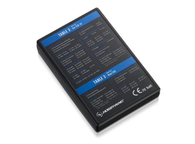 Hobbywing LED Program Card