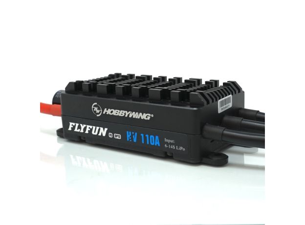 Hobbywing FLYFUN V5 HV ESC (6S-14S) — 110A-HV-SBEC-V5