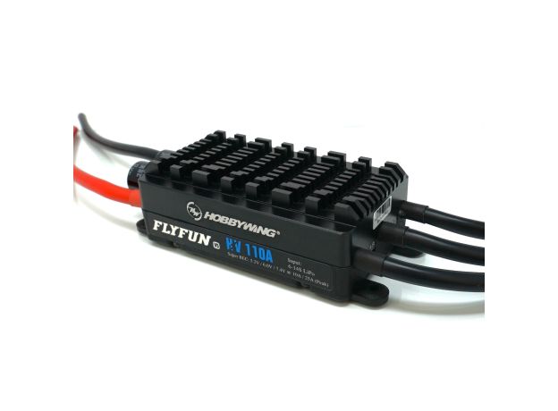 Hobbywing FLYFUN V5 HV ESC (6S-14S) — 110A-HV-SBEC-V5