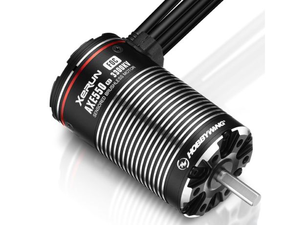 Hobbywing XERUN AXE FOC Motor Uyumlu 1/10 Rock Crawler — 540L-1400KV R2 FOC Motor