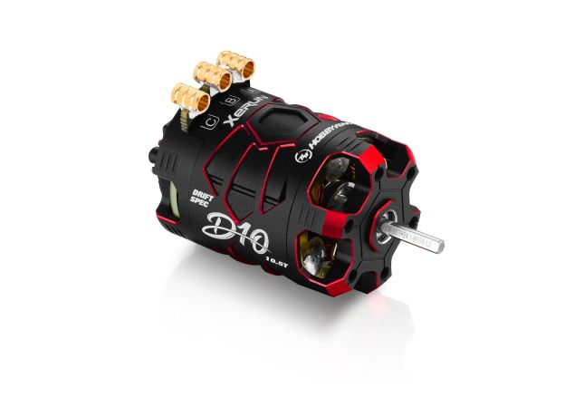Hobbywing Xerun D10 Drift Motor - 10.5T (4600kv) — Stealth (Siyah) Sürüm