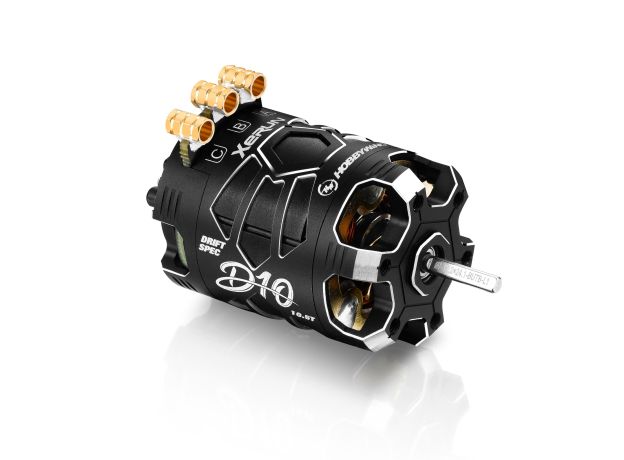 Hobbywing Xerun D10 Drift Motor - 10.5T (4600kv) — Stealth (Siyah) Sürüm