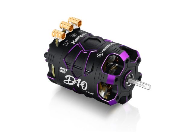 Hobbywing Xerun D10 Drift Motor - 13.5T (2900kv) — Stealth (Siyah) Sürüm