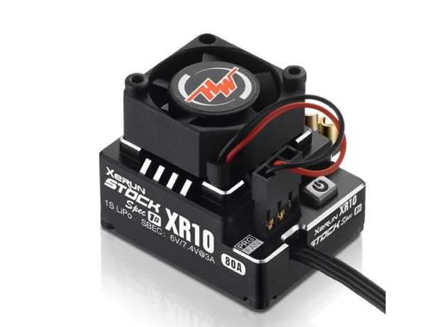 Hobbywing XR10 Stock Spec ESC (1S) — Opt out (No Shield plan)