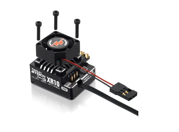 Hobbywing XR10 Stock Spec ESC (1S) — Opt out (No Shield plan)