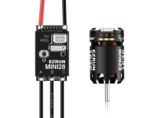 Hobbywing EZRUN Mini28 Combo (Mini 28 ESC + 1626 SD Motor) — 3500KV