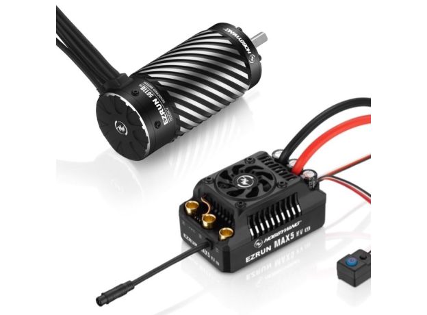 Hobbywing EZRUN MAX5 G2 Combo — ESC + 56118 SD 650KV G2 Motor (8-12S)