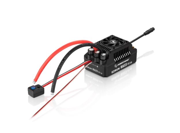Hobbywing EZRUN MAX5 G2 ESC (6-12S) — OPT OUT (No shield plan)