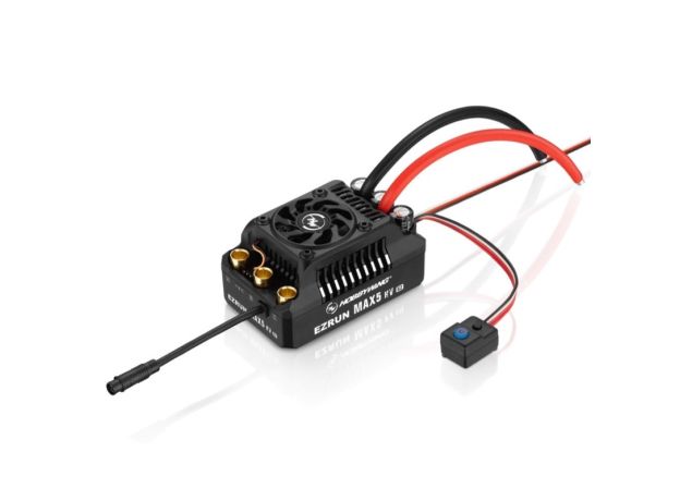 Hobbywing EZRUN MAX5 G2 ESC (6-12S) — OPT OUT (No shield plan)