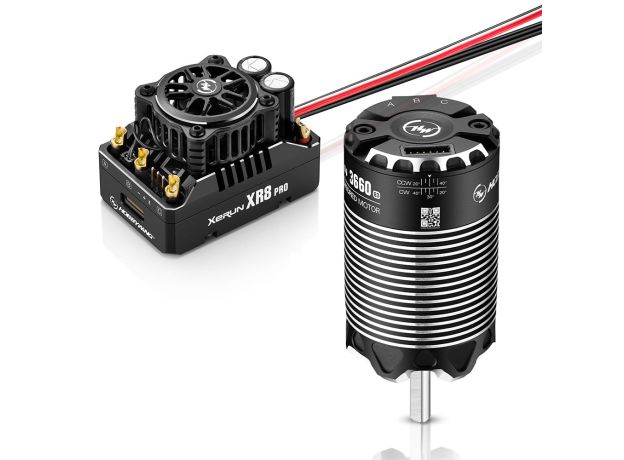 Hobbywing XR8 PRO G3 Combo - 1/10 SCT Powertrain system — ESC+ 3652SD G3 Motor  4500KV (2S)