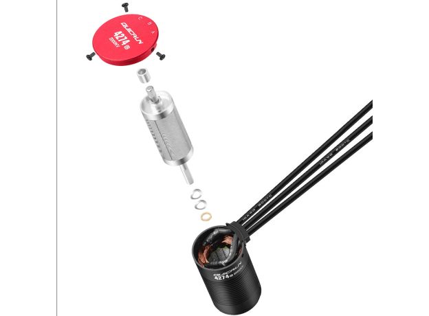 Hobbywing QUICRUN WP 8BL150 G2 Combo — ESC + QR4268 2600KV BL Motor