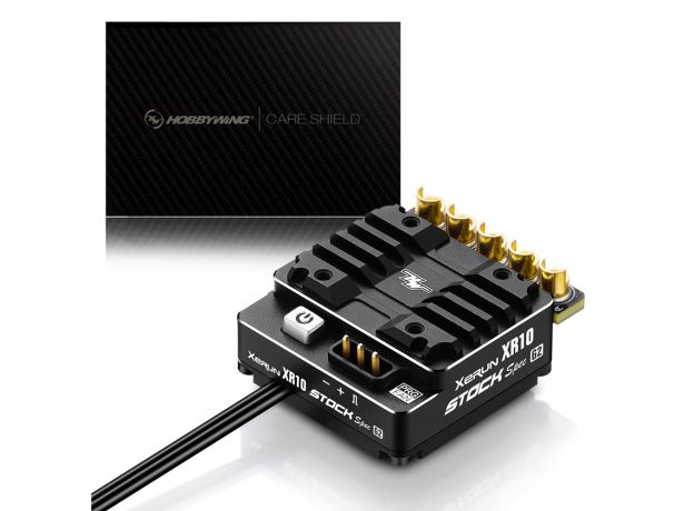 Hobbywing XR10 Stock Spec G2 ESC (2S) — Opt-Out (No Shield plan)
