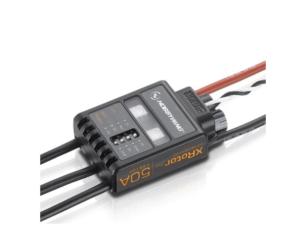 Hobbywing XRotor PRO 50A Wire Leaded ESC (Dual Pack)