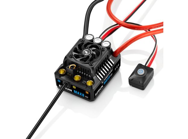 Hobbywing Ezrun MAX8 G2S ESC - Bluetooth™ — Opt out (No Shield)