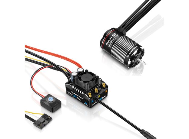 Hobbywing XERUN AXE R3 COMBO Uyumlu 1/10 Crawlers — ESC + 540L R2 Motor (1400KV) 2-4S