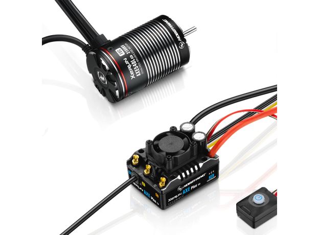 Hobbywing XERUN AXE R3 COMBO Uyumlu 1/10 Crawlers — ESC + 540L R2 Motor (1400KV) 2-4S
