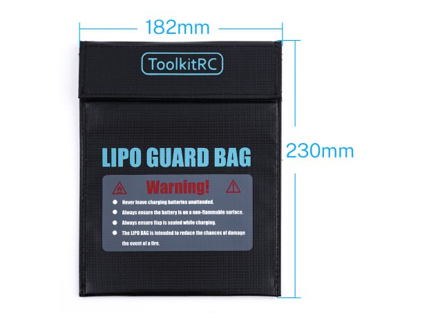 ToolkitRC Lipo Safety Çanta