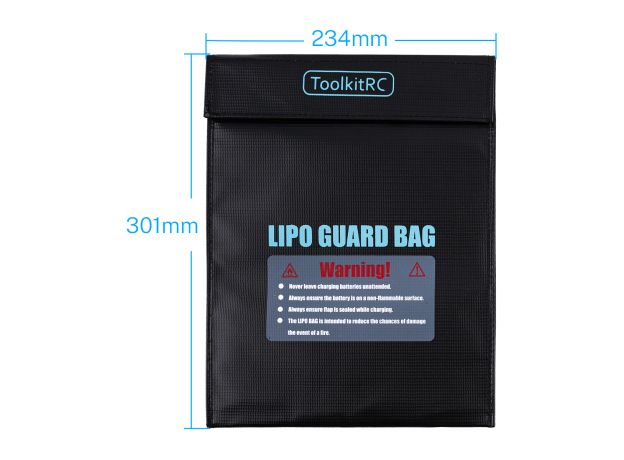 ToolkitRC Lipo Safety Çanta