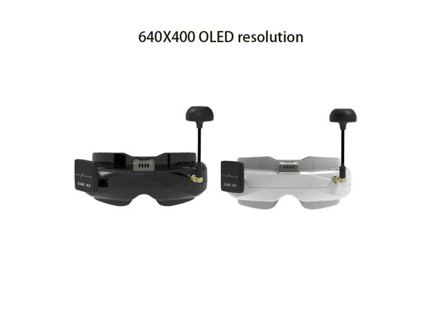Skyzone SKY02O FPV Goggles – White
