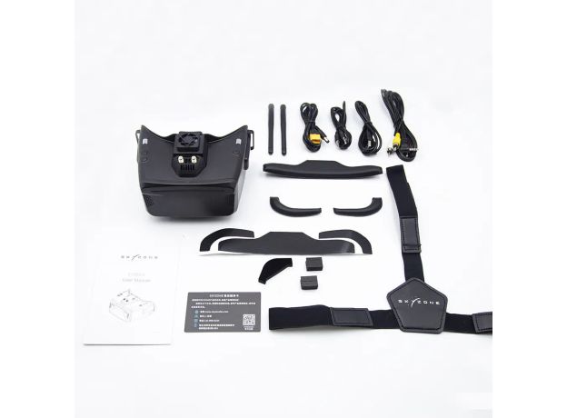 Skyzone Cobra X V4 FPV Goggles – Black