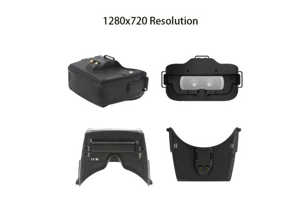 Skyzone Cobra X V4 FPV Goggles – White