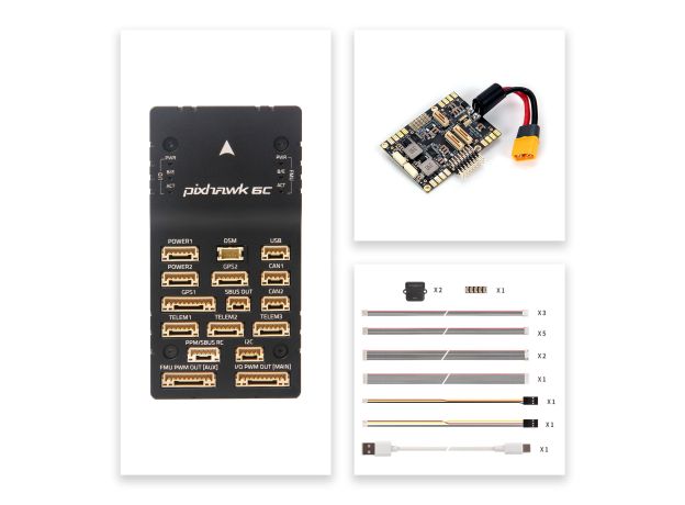 Holybro Pixhawk 6C Alüminyum/PM07 Seti