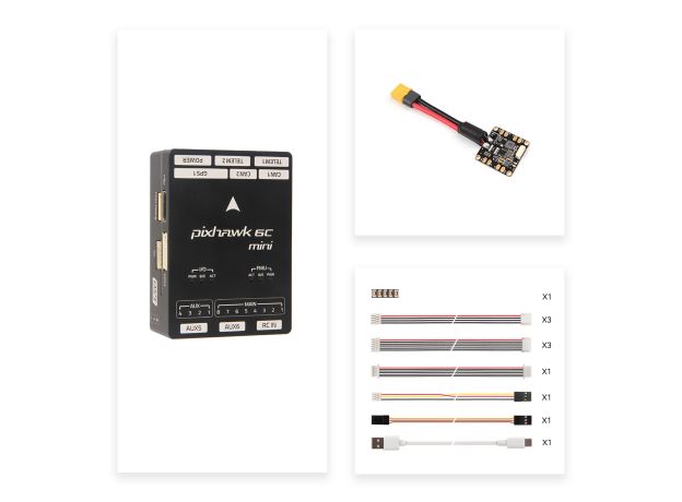 Holybro Pixhawk 6C Mini Model-A/PM06 Seti