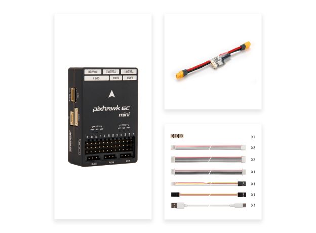 Holybro Pixhawk 6C Mini Model-B/PM02 Seti
