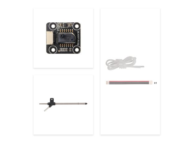 Holybro Dijital Hava Hızı Sensörü - MS5525DSO Sensör ve PT40 Pitot Tüpü