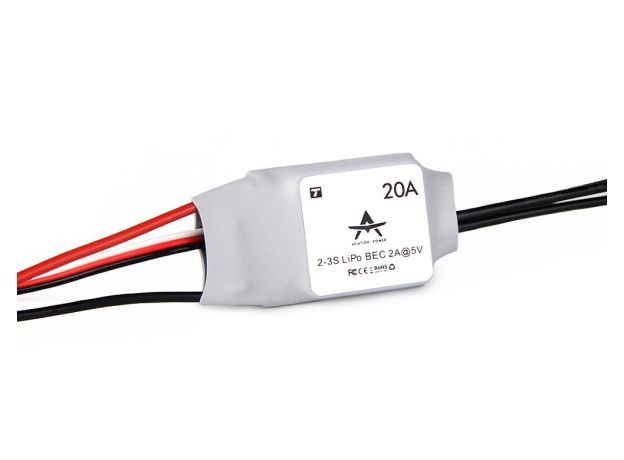 T-Motor AT20A 2-3S Fixed Wing Airplane ESC