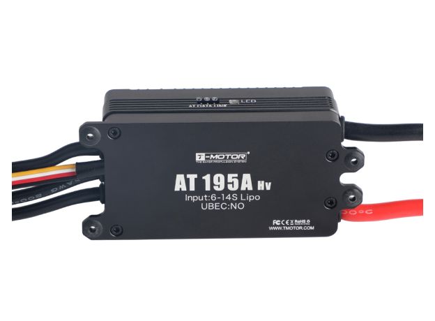 T-Motor AT 195A 6-14S VTOL Sabit Kanat Drone ESC — Görsel 5