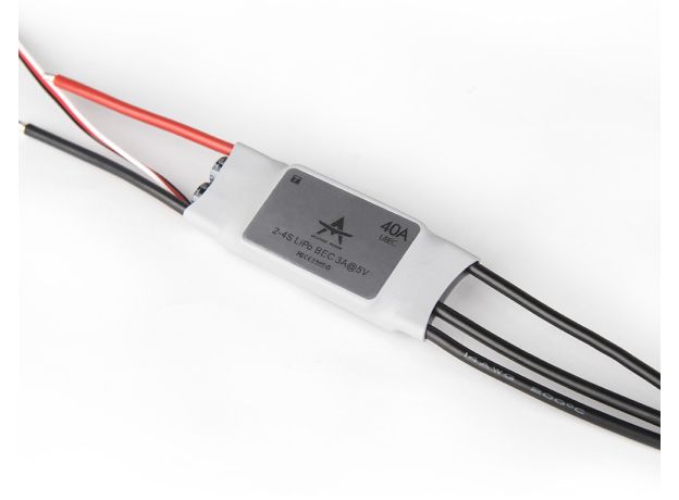 T-Motor AT40A 2-4S Sabit Kanat Airplane ESC — Görsel 2
