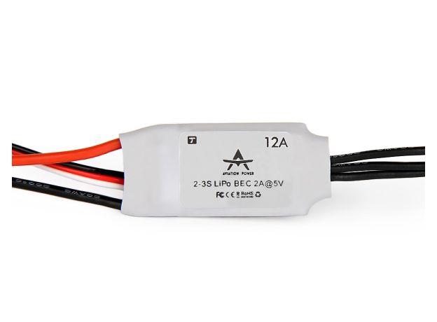 T-Motor AT 12A 2-3S F3P Fixed Wing ESC — Image 2
